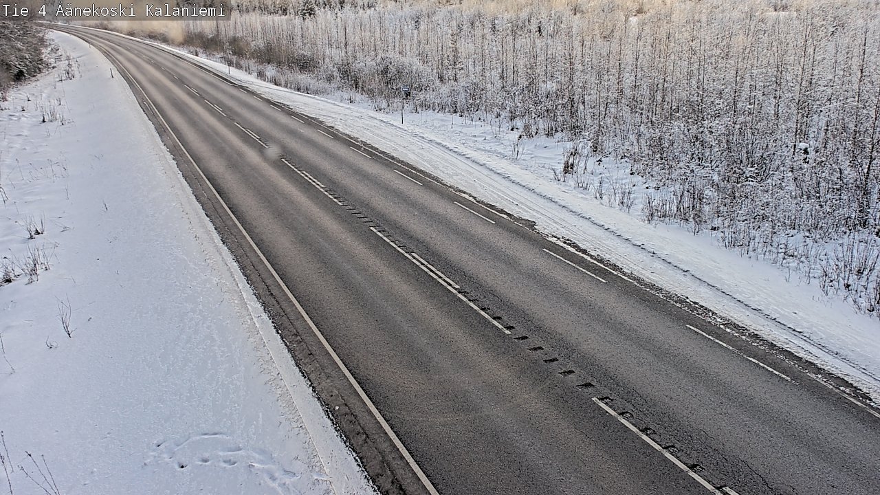 Weather Camera Image Väg 4  Äänekoski, Kalaniemi, Äänekoski, Keski-Suomi