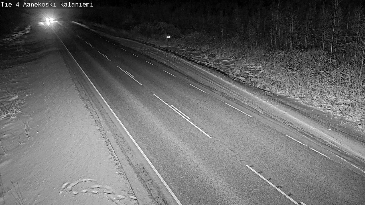 Weather Camera Image Väg 4  Äänekoski, Kalaniemi, Äänekoski, Keski-Suomi