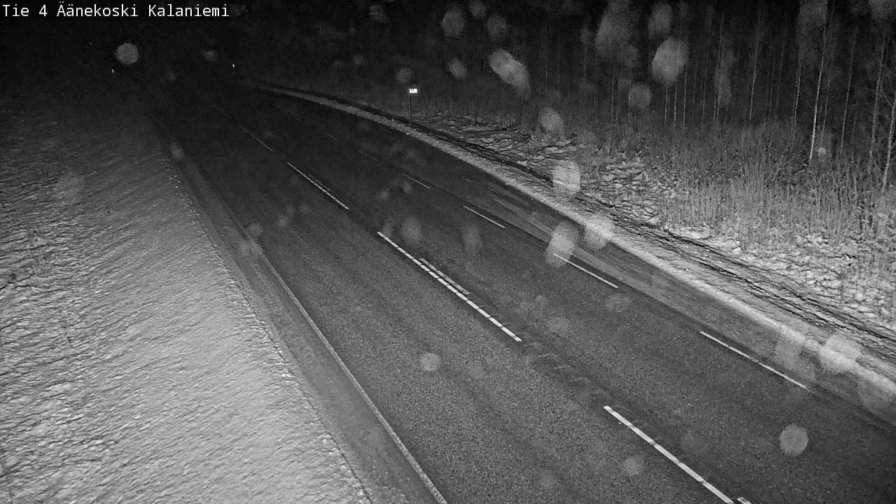 Weather Camera Image Väg 4  Äänekoski, Kalaniemi, Äänekoski, Keski-Suomi