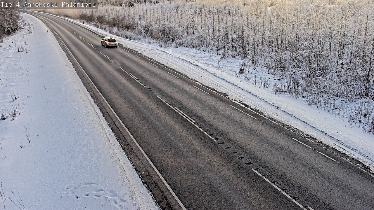Weather Camera Image Väg 4  Äänekoski, Kalaniemi, Äänekoski, Keski-Suomi