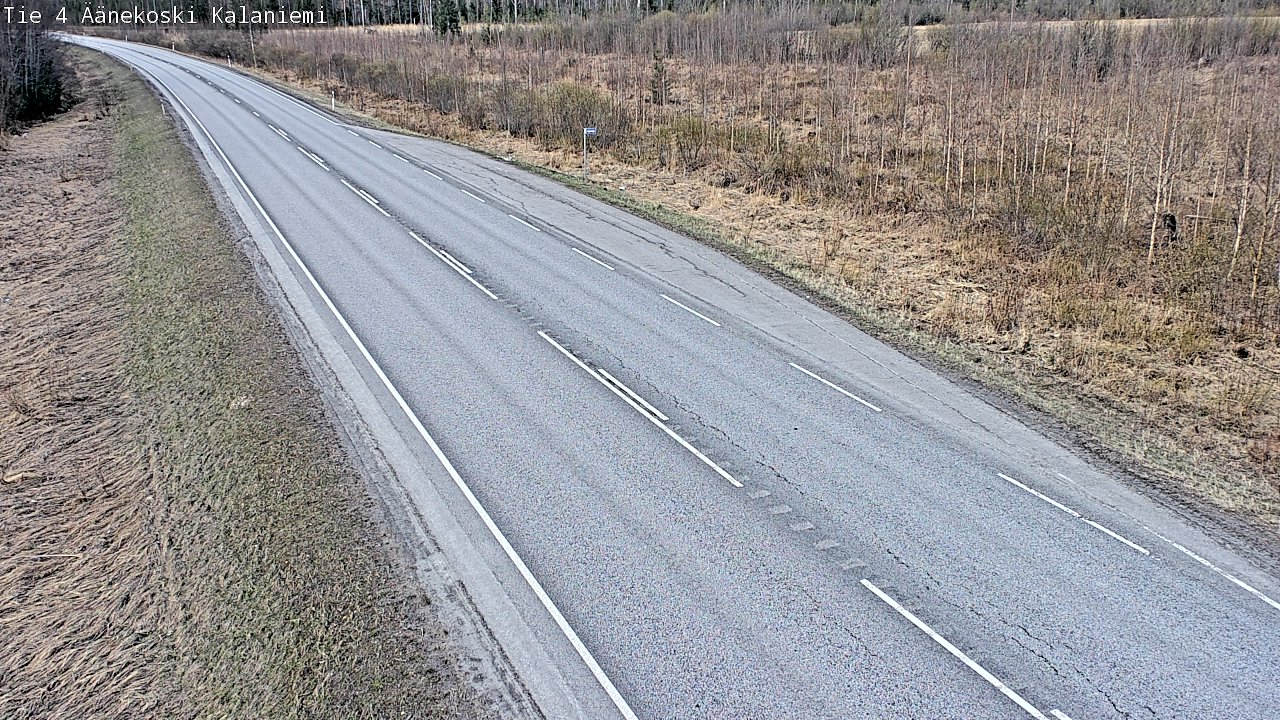Weather Camera Image Road 4  Äänekoski, Kalaniemi, Äänekoski, Keski-Suomi