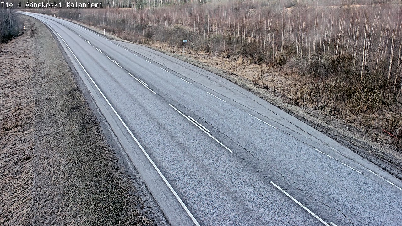 Weather Camera Image Väg 4  Äänekoski, Kalaniemi, Äänekoski, Keski-Suomi