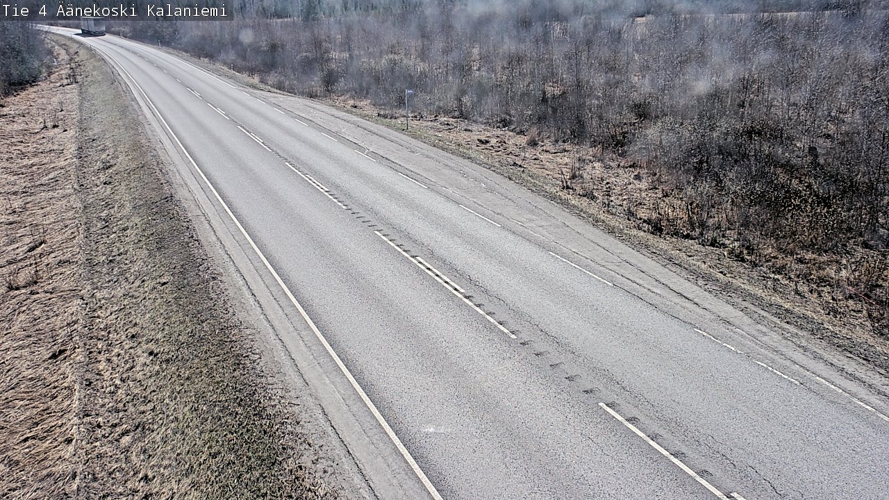 Weather Camera Image Väg 4  Äänekoski, Kalaniemi, Äänekoski, Keski-Suomi