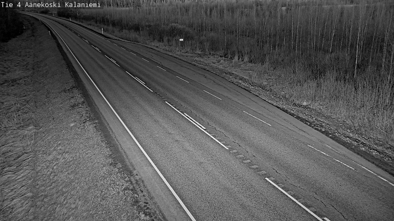 Weather Camera Image Väg 4  Äänekoski, Kalaniemi, Äänekoski, Keski-Suomi