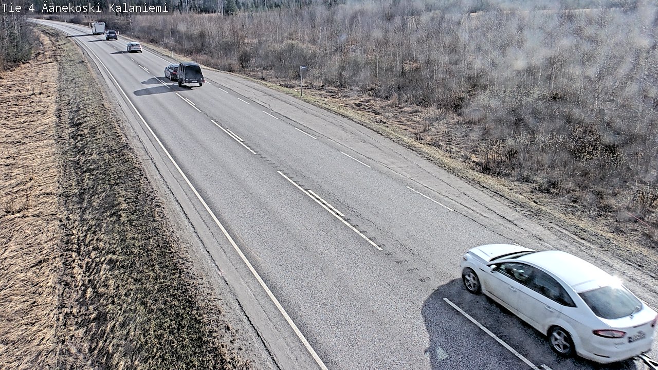 Weather Camera Image Väg 4  Äänekoski, Kalaniemi, Äänekoski, Keski-Suomi