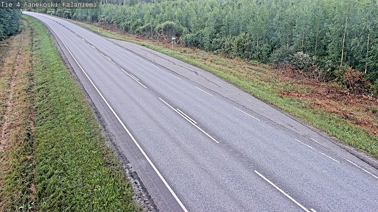 Weather Camera Image Road 4 Äänekoski, Kalaniemi, Äänekoski, Keski-Suomi