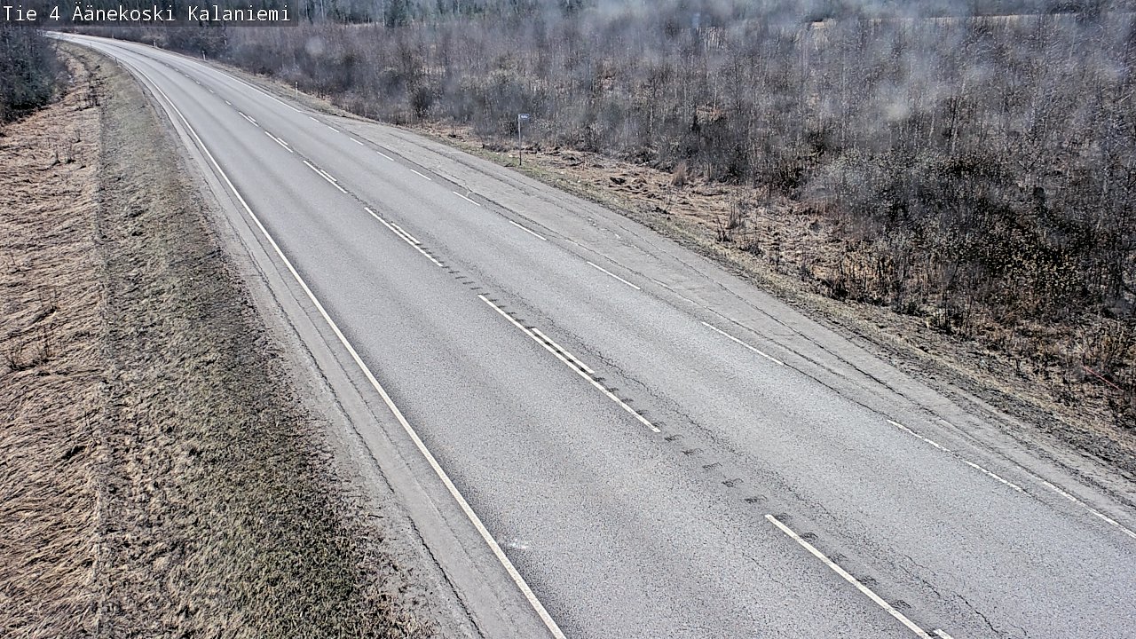 Weather Camera Image Väg 4  Äänekoski, Kalaniemi, Äänekoski, Keski-Suomi