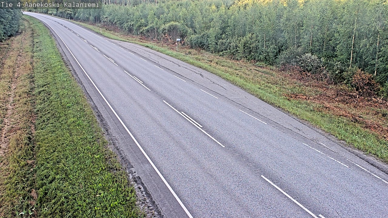 Weather Camera Image Road 4  Äänekoski, Kalaniemi, Äänekoski, Keski-Suomi