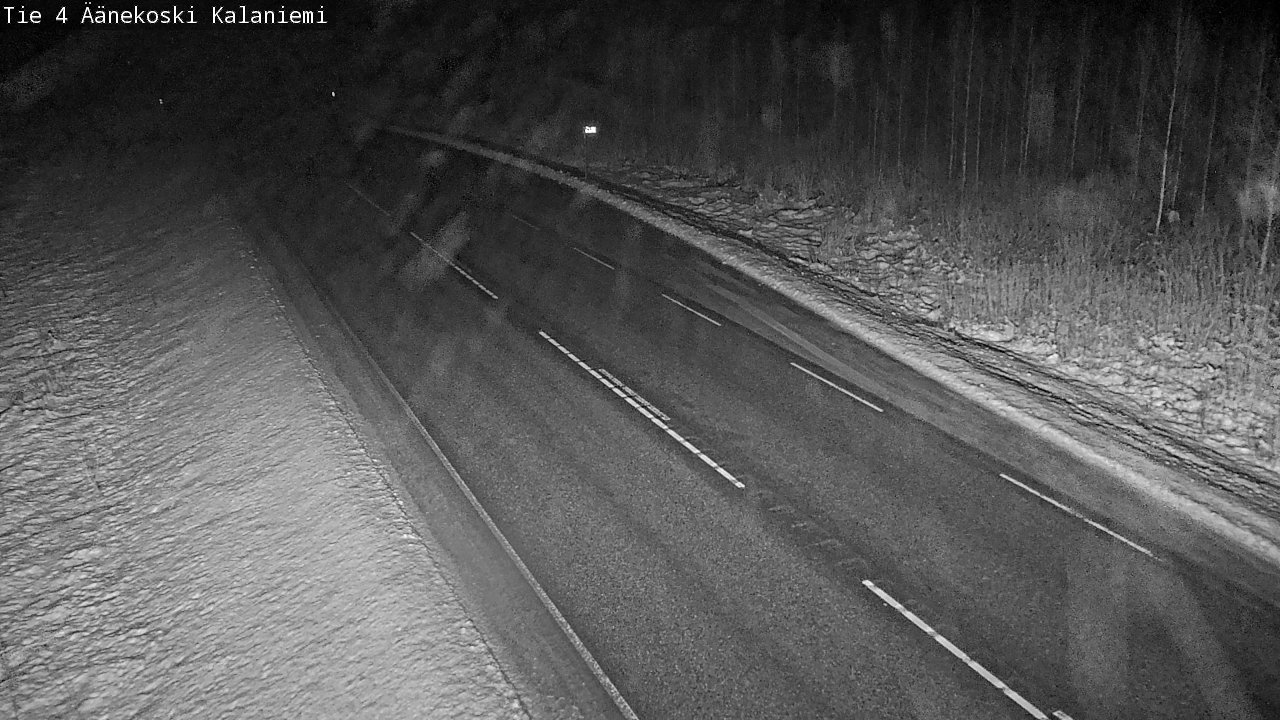 Weather Camera Image Väg 4  Äänekoski, Kalaniemi, Äänekoski, Keski-Suomi