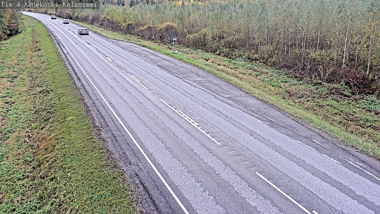 Weather Camera Image Road 4  Äänekoski, Kalaniemi, Äänekoski, Keski-Suomi