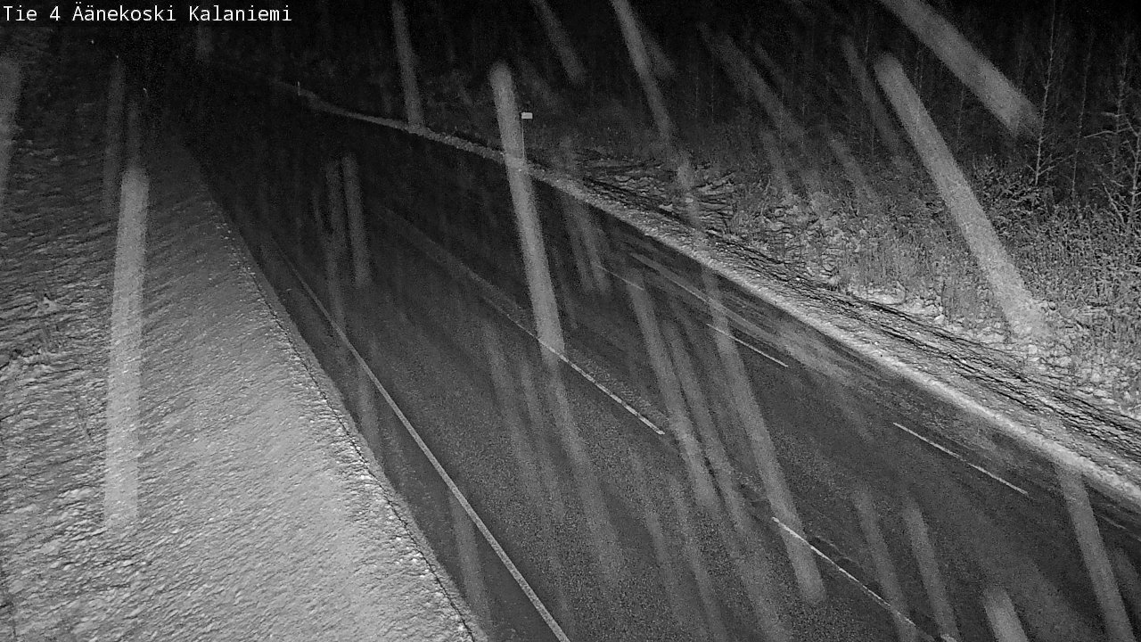 Weather Camera Image Väg 4  Äänekoski, Kalaniemi, Äänekoski, Keski-Suomi