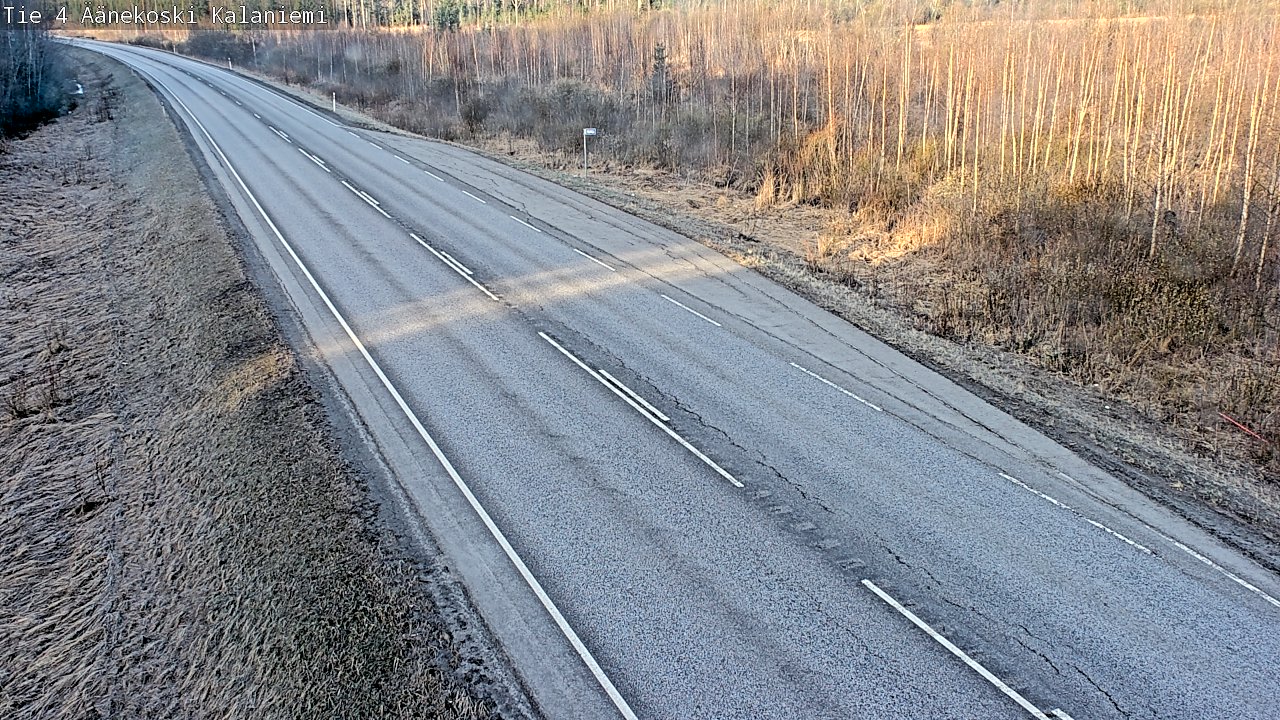Weather Camera Image Väg 4  Äänekoski, Kalaniemi, Äänekoski, Keski-Suomi