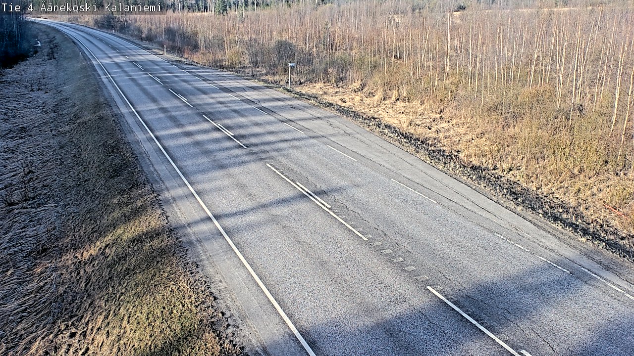 Weather Camera Image Väg 4  Äänekoski, Kalaniemi, Äänekoski, Keski-Suomi