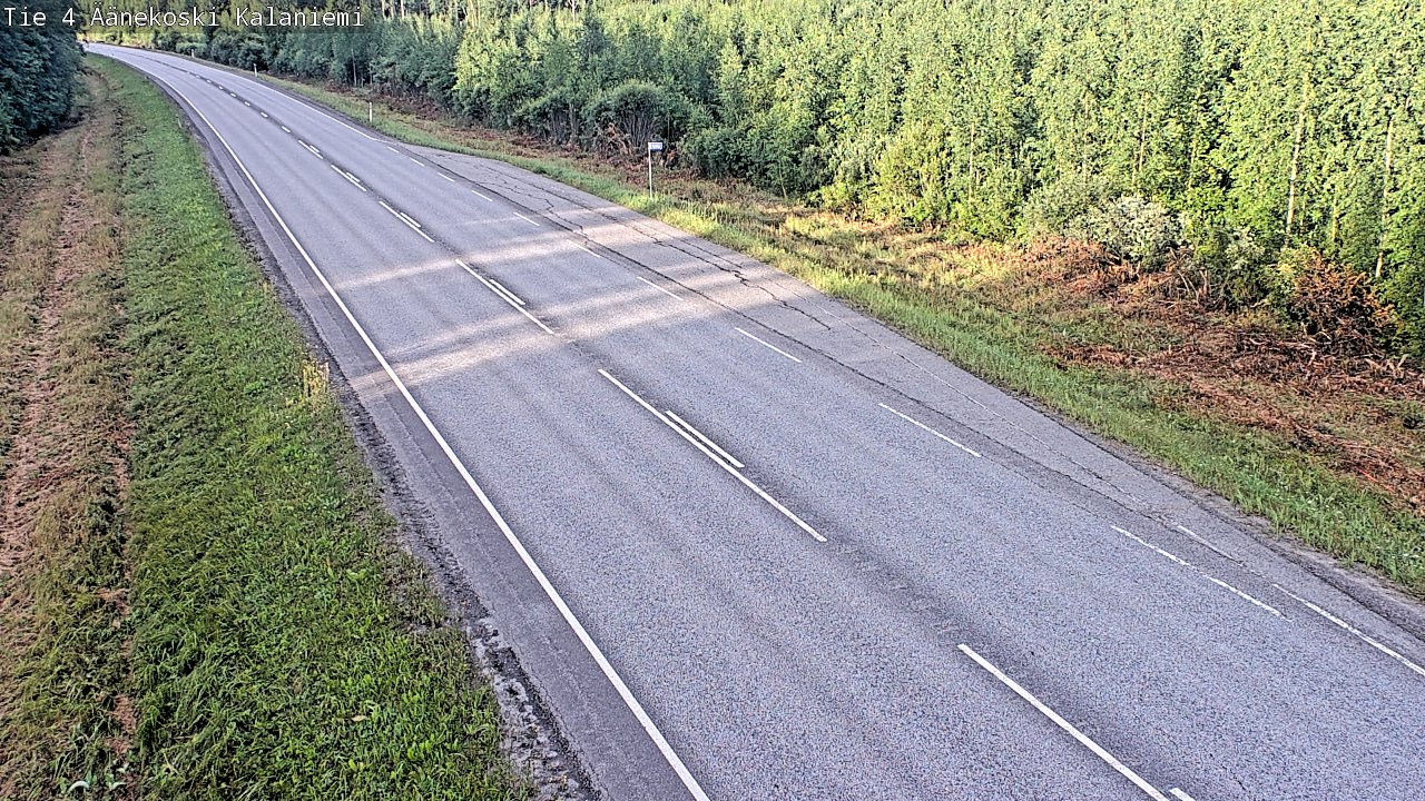 Weather Camera Image Road 4  Äänekoski, Kalaniemi, Äänekoski, Keski-Suomi