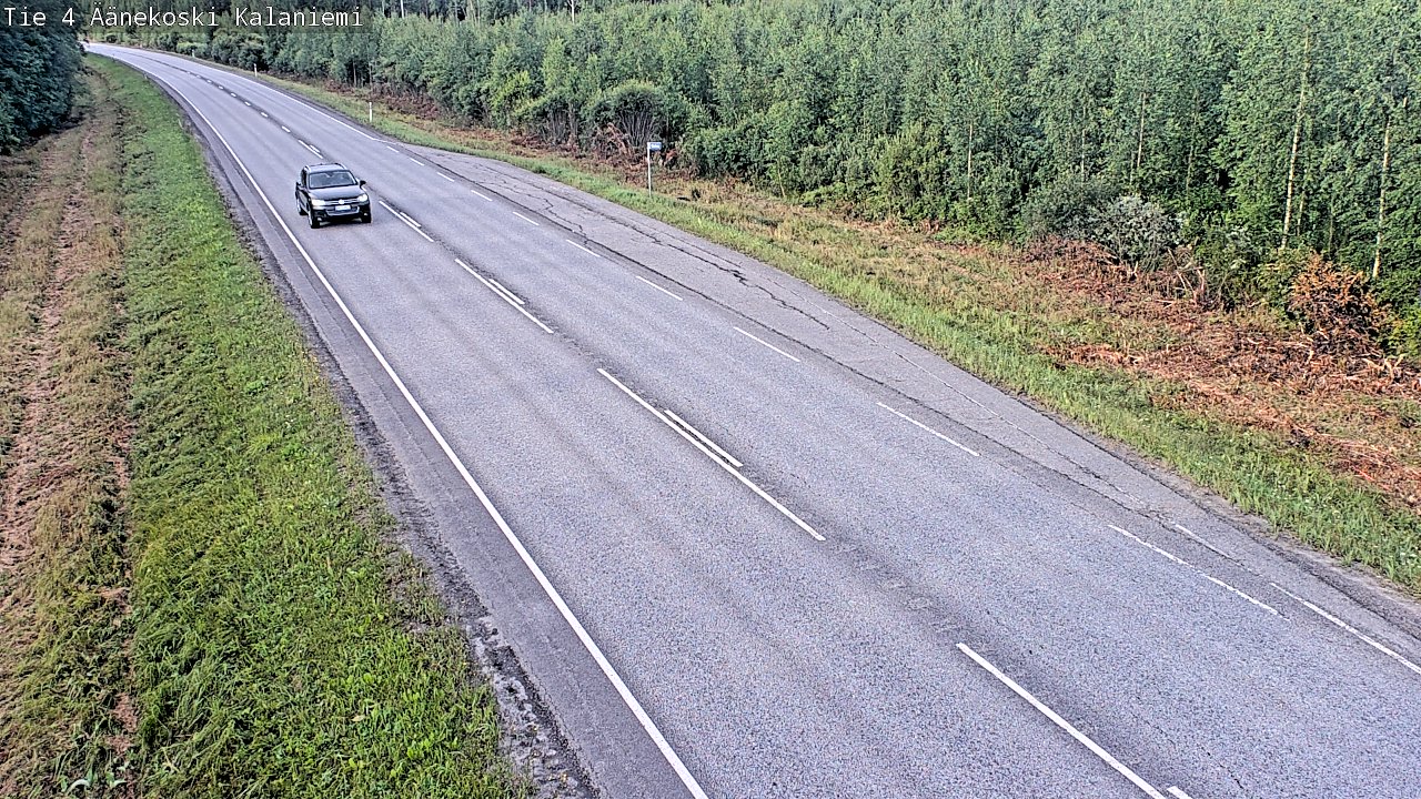 Weather Camera Image Road 4  Äänekoski, Kalaniemi, Äänekoski, Keski-Suomi