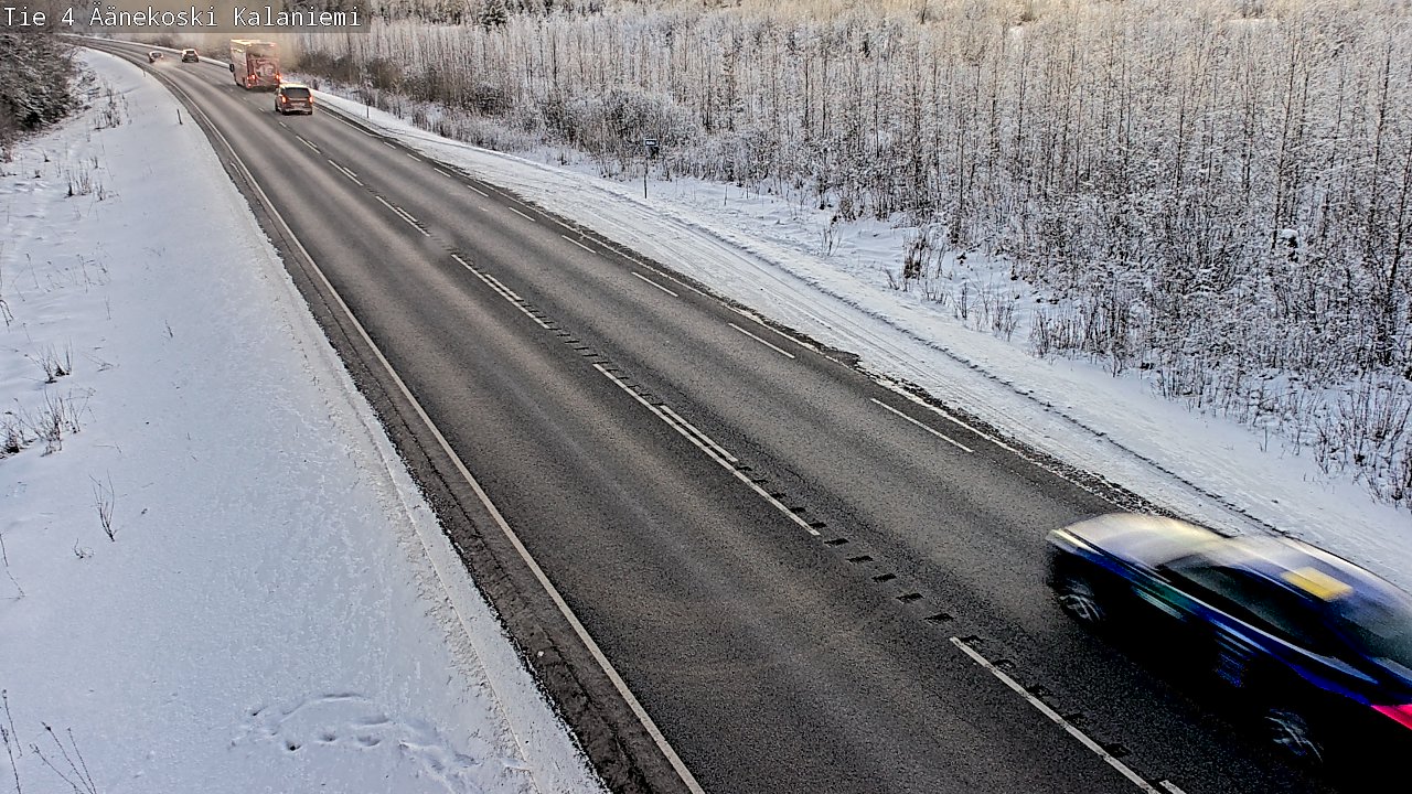 Weather Camera Image Väg 4  Äänekoski, Kalaniemi, Äänekoski, Keski-Suomi