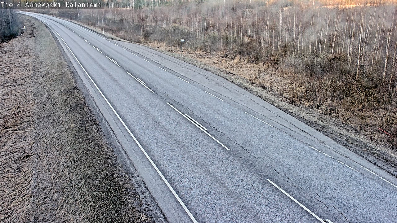 Weather Camera Image Väg 4  Äänekoski, Kalaniemi, Äänekoski, Keski-Suomi