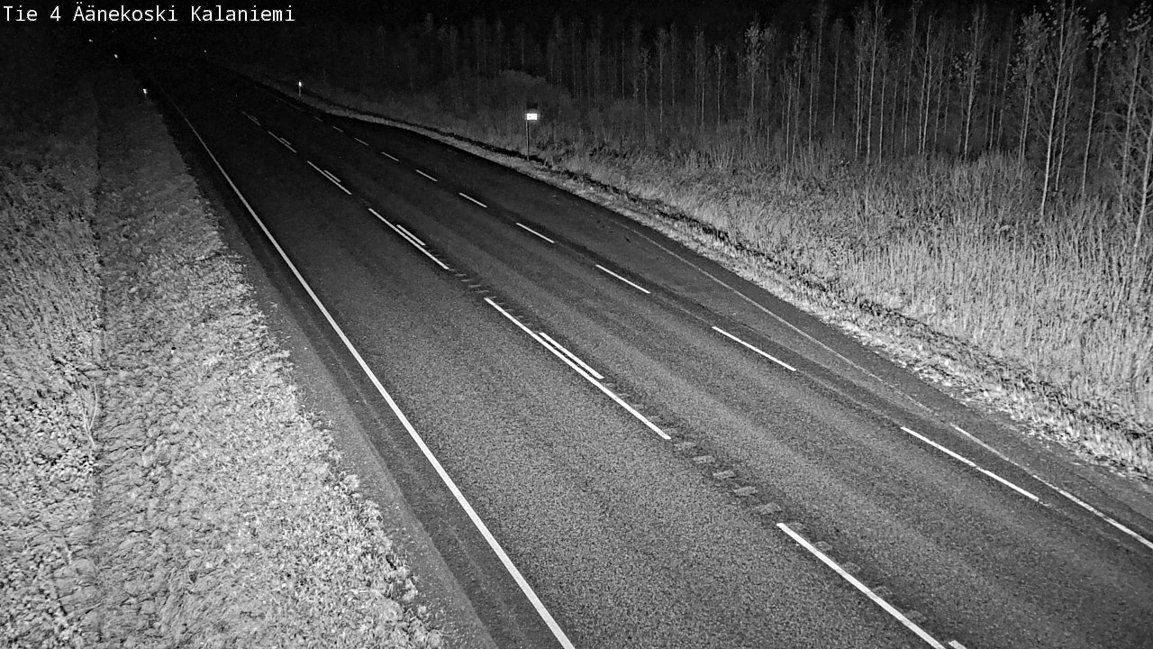 Weather Camera Image Väg 4  Äänekoski, Kalaniemi, Äänekoski, Keski-Suomi