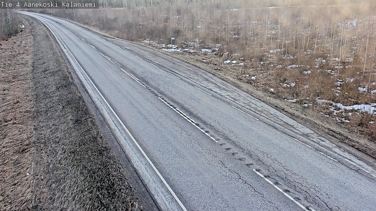 Weather Camera Image Road 4  Äänekoski, Kalaniemi, Äänekoski, Keski-Suomi