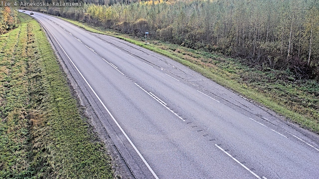 Weather Camera Image Väg 4  Äänekoski, Kalaniemi, Äänekoski, Keski-Suomi
