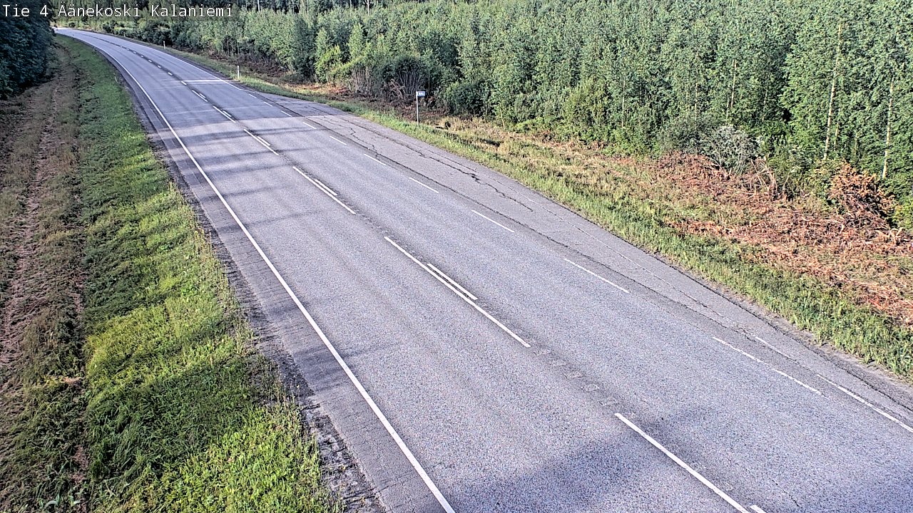 Weather Camera Image Road 4  Äänekoski, Kalaniemi, Äänekoski, Keski-Suomi