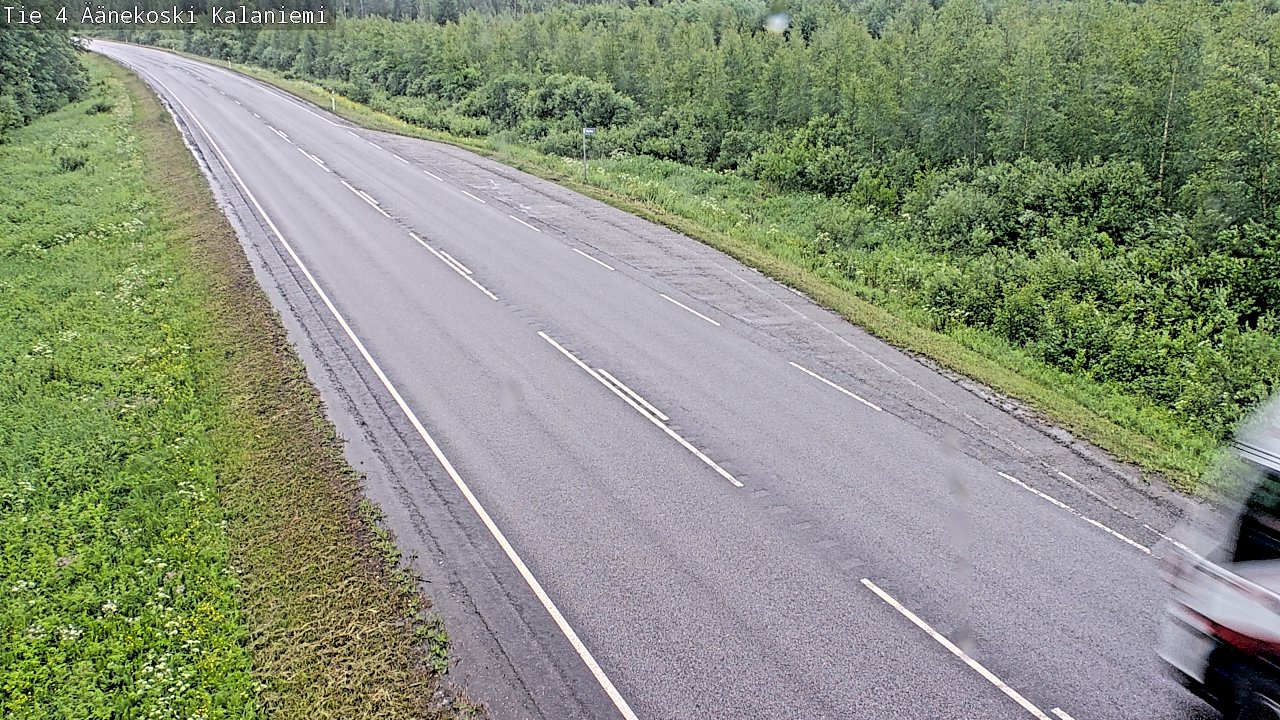 Weather Camera Image Väg 4  Äänekoski, Kalaniemi, Äänekoski, Keski-Suomi