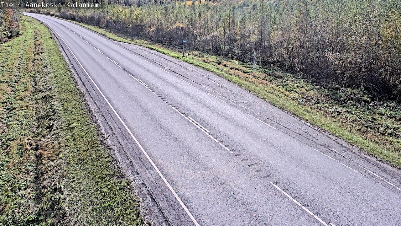 Weather Camera Image Väg 4  Äänekoski, Kalaniemi, Äänekoski, Keski-Suomi