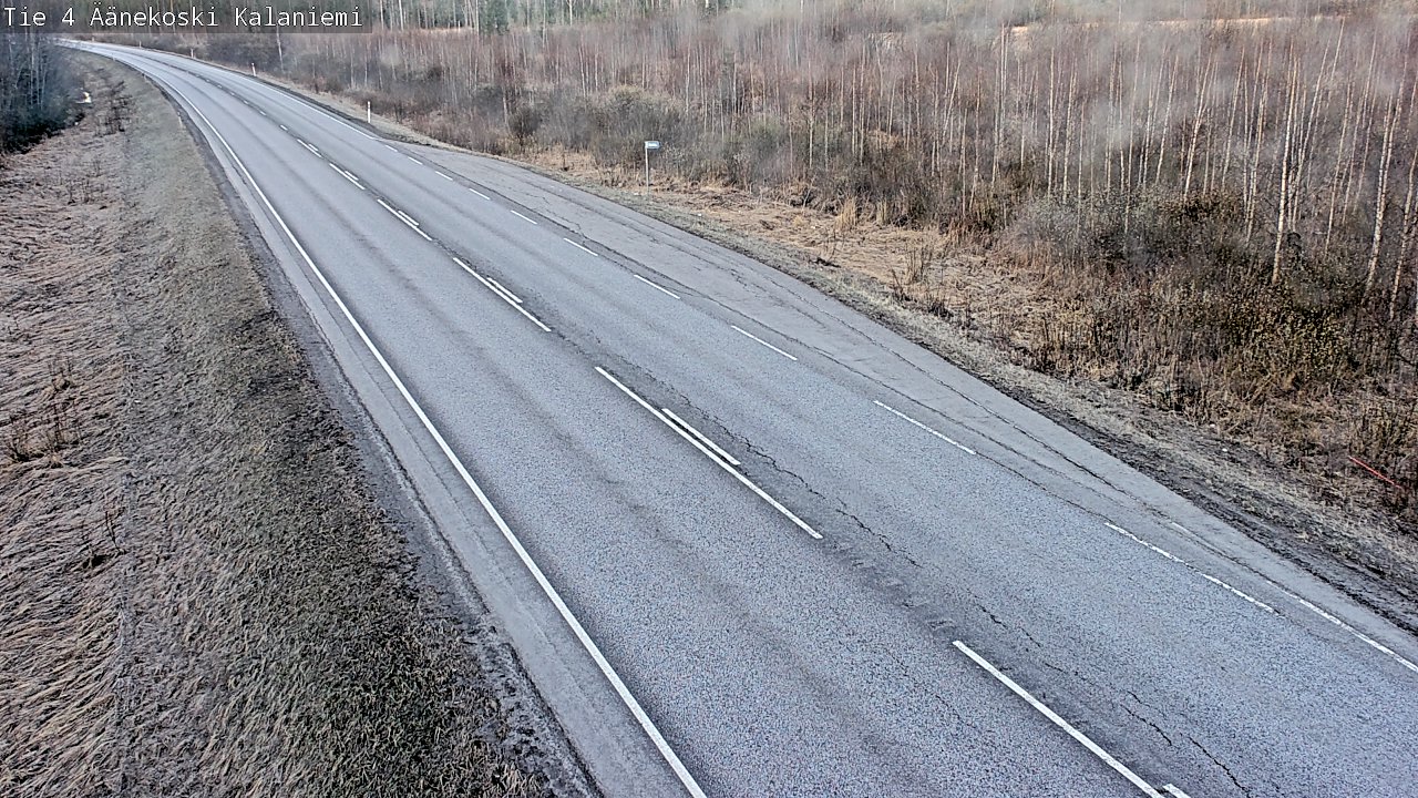 Weather Camera Image Väg 4  Äänekoski, Kalaniemi, Äänekoski, Keski-Suomi