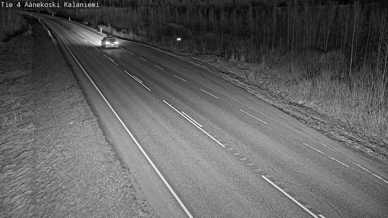 Weather Camera Image Väg 4  Äänekoski, Kalaniemi, Äänekoski, Keski-Suomi