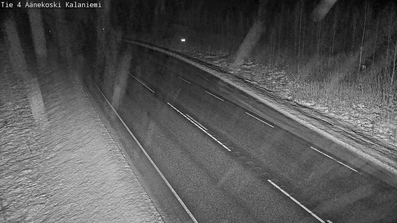 Weather Camera Image Väg 4  Äänekoski, Kalaniemi, Äänekoski, Keski-Suomi