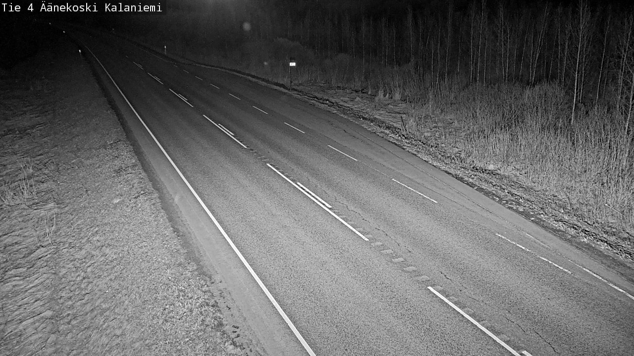 Weather Camera Image Road 4  Äänekoski, Kalaniemi, Äänekoski, Keski-Suomi