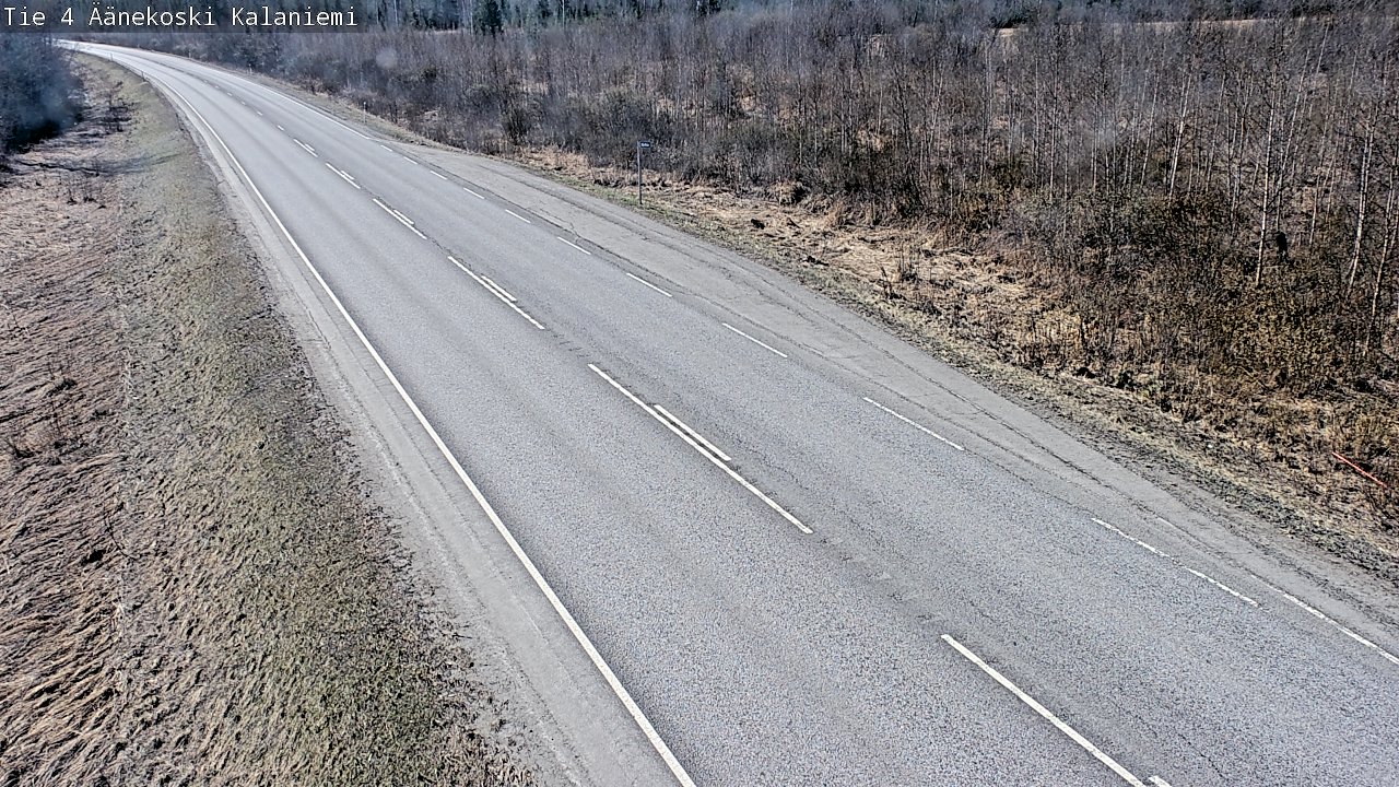 Weather Camera Image Road 4  Äänekoski, Kalaniemi, Äänekoski, Keski-Suomi