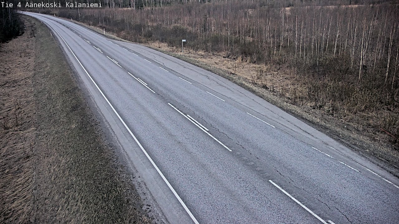 Weather Camera Image Road 4  Äänekoski, Kalaniemi, Äänekoski, Keski-Suomi