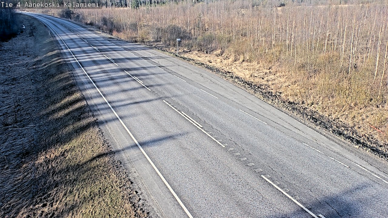 Weather Camera Image Väg 4  Äänekoski, Kalaniemi, Äänekoski, Keski-Suomi