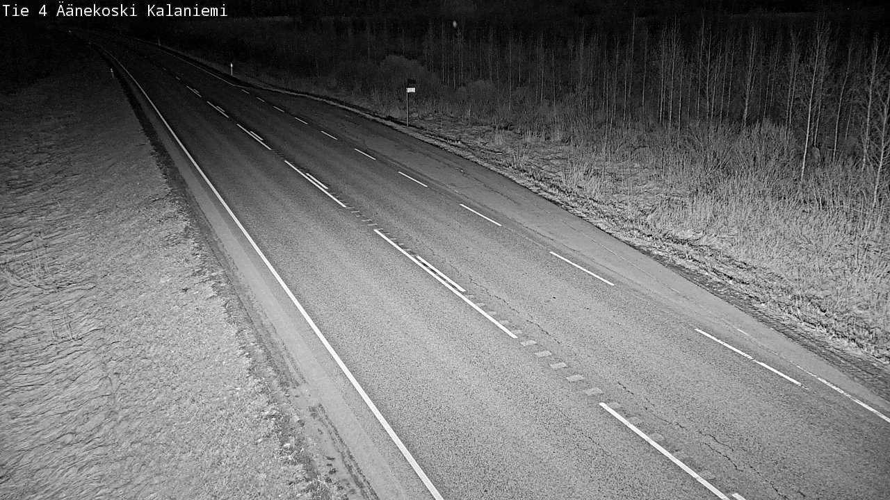 Weather Camera Image Väg 4  Äänekoski, Kalaniemi, Äänekoski, Keski-Suomi