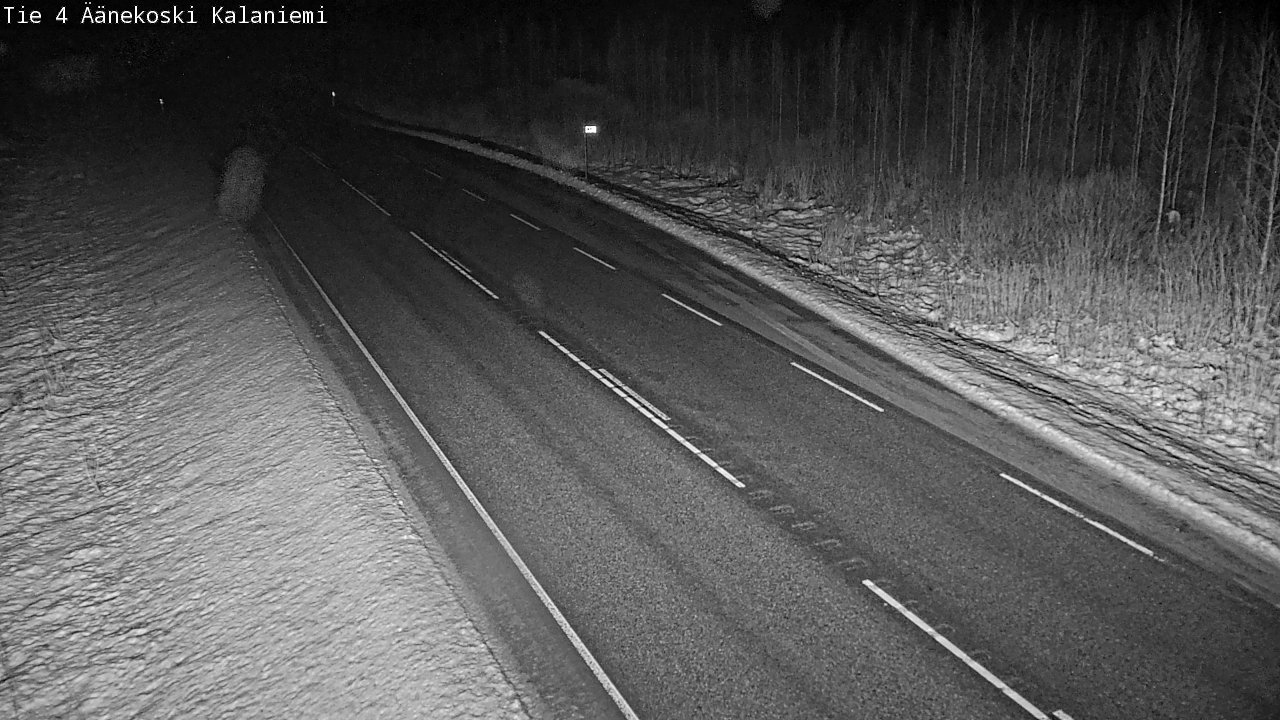 Weather Camera Image Väg 4  Äänekoski, Kalaniemi, Äänekoski, Keski-Suomi