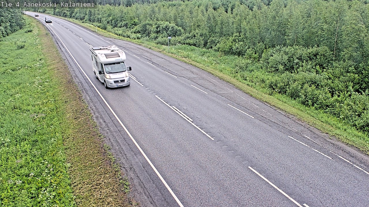 Weather Camera Image Väg 4  Äänekoski, Kalaniemi, Äänekoski, Keski-Suomi