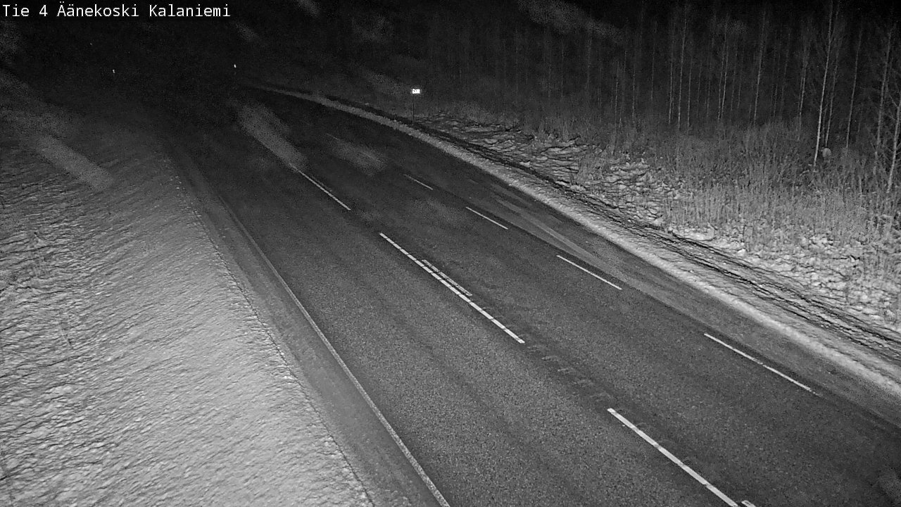 Weather Camera Image Väg 4  Äänekoski, Kalaniemi, Äänekoski, Keski-Suomi