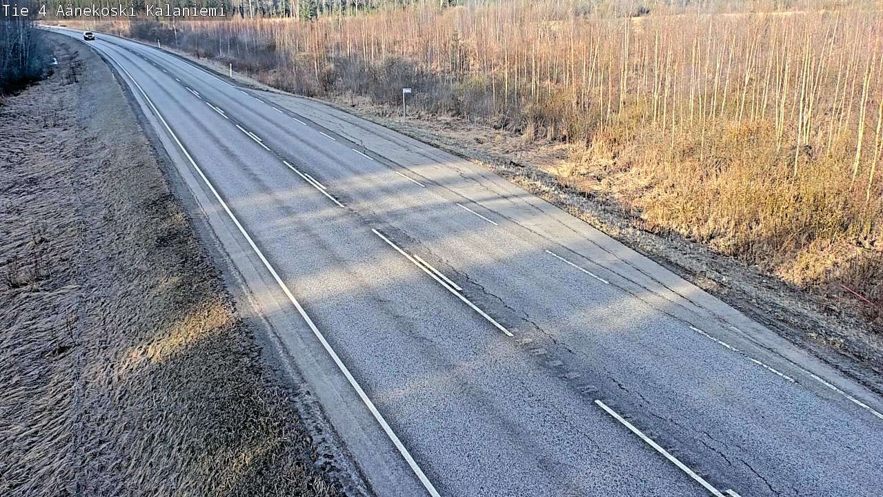 Weather Camera Image Väg 4  Äänekoski, Kalaniemi, Äänekoski, Keski-Suomi