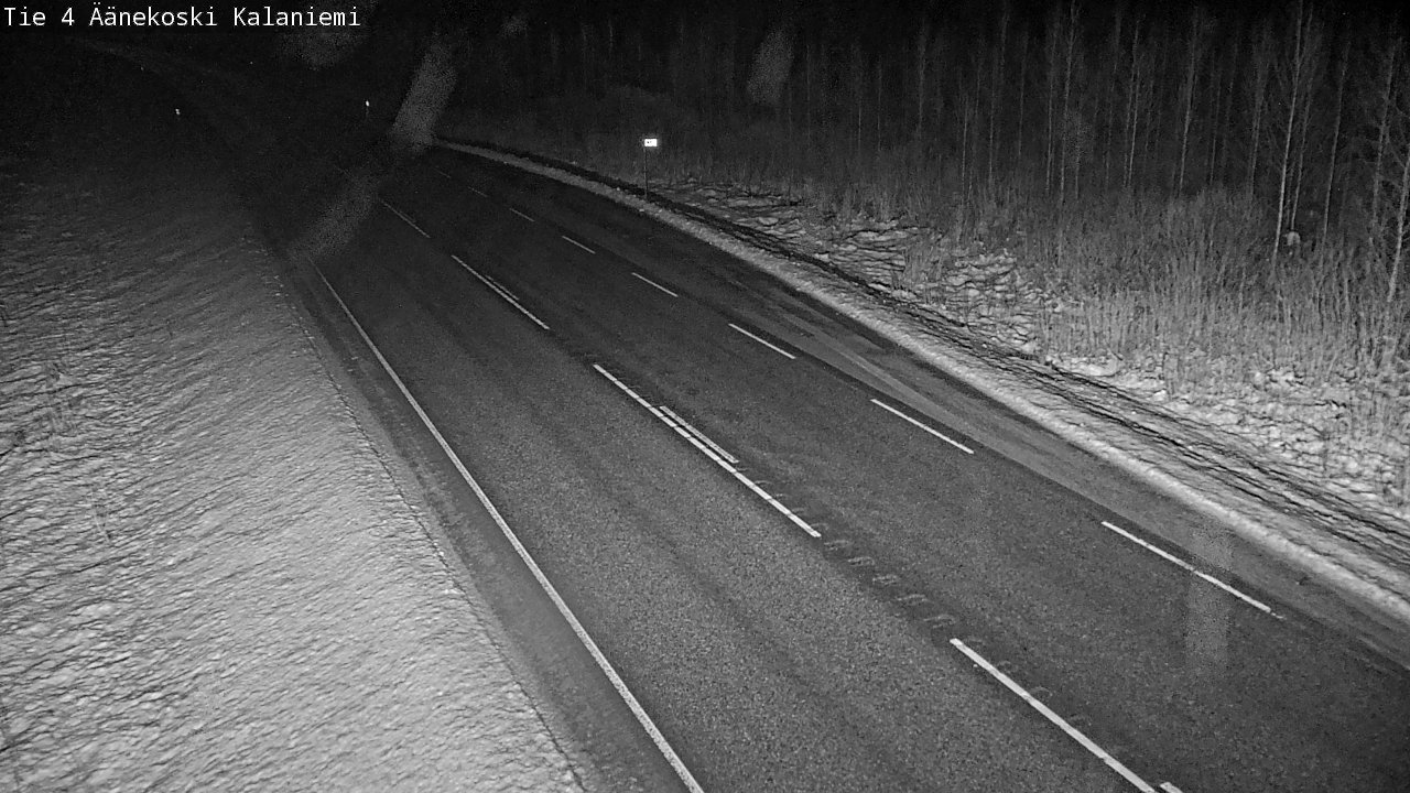 Weather Camera Image Väg 4  Äänekoski, Kalaniemi, Äänekoski, Keski-Suomi