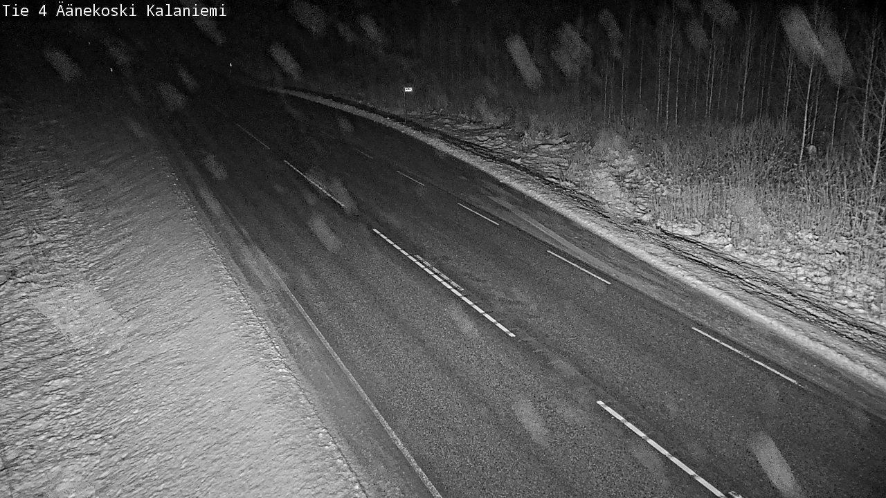 Weather Camera Image Väg 4  Äänekoski, Kalaniemi, Äänekoski, Keski-Suomi