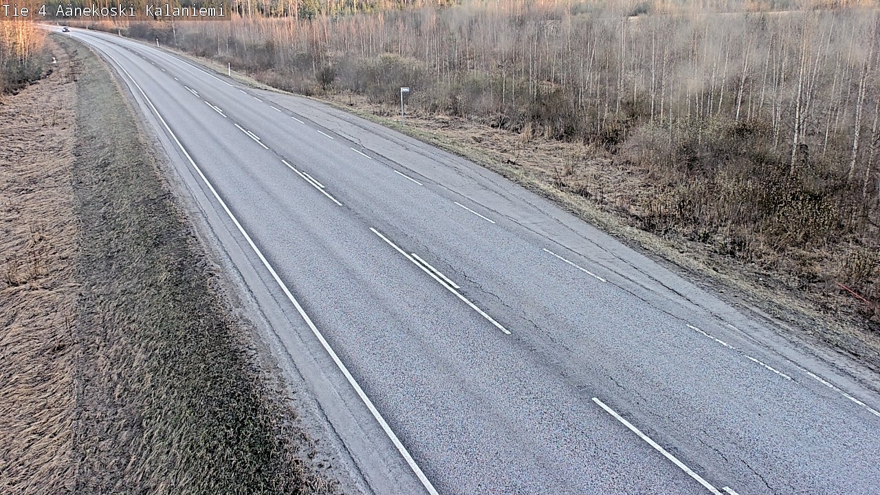 Weather Camera Image Väg 4  Äänekoski, Kalaniemi, Äänekoski, Keski-Suomi