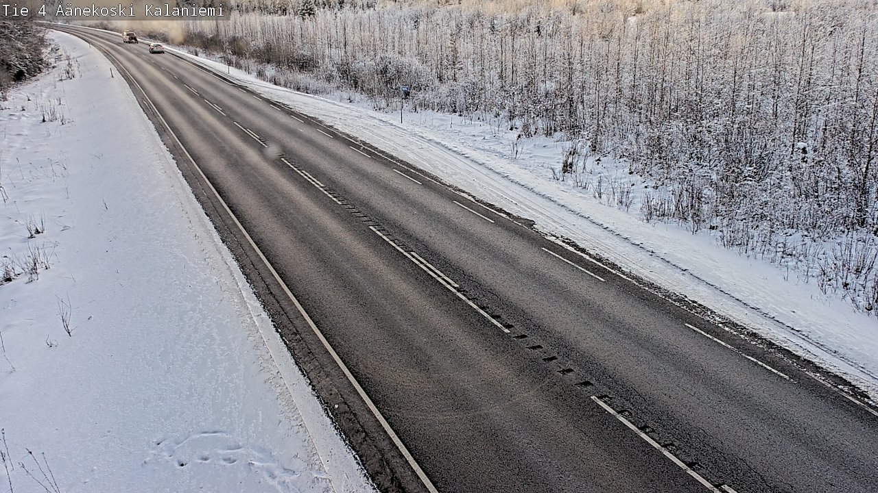 Weather Camera Image Väg 4  Äänekoski, Kalaniemi, Äänekoski, Keski-Suomi