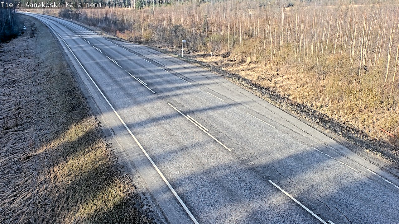 Weather Camera Image Väg 4  Äänekoski, Kalaniemi, Äänekoski, Keski-Suomi