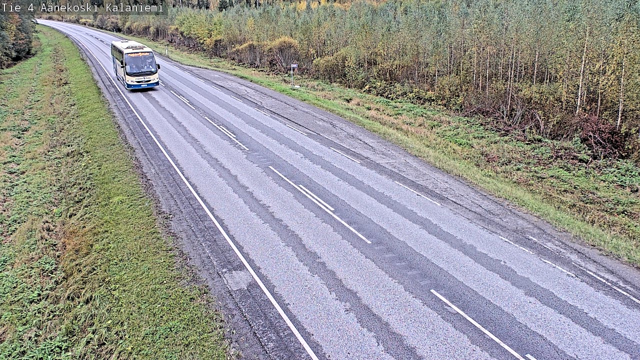 Weather Camera Image Road 4  Äänekoski, Kalaniemi, Äänekoski, Keski-Suomi