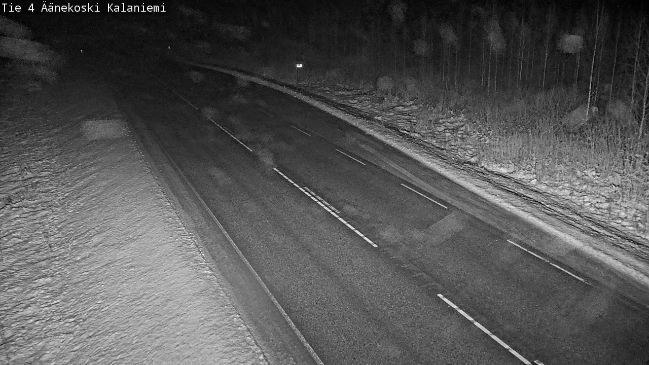 Weather Camera Image Väg 4  Äänekoski, Kalaniemi, Äänekoski, Keski-Suomi