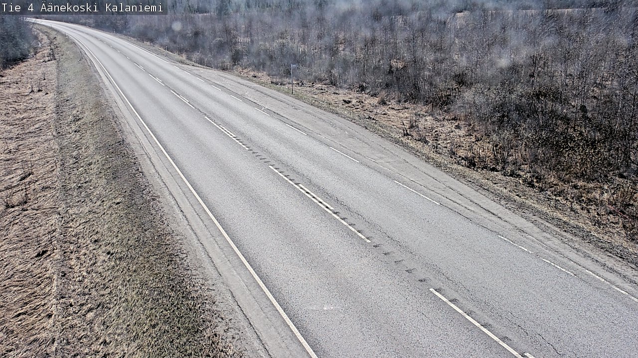 Weather Camera Image Väg 4  Äänekoski, Kalaniemi, Äänekoski, Keski-Suomi