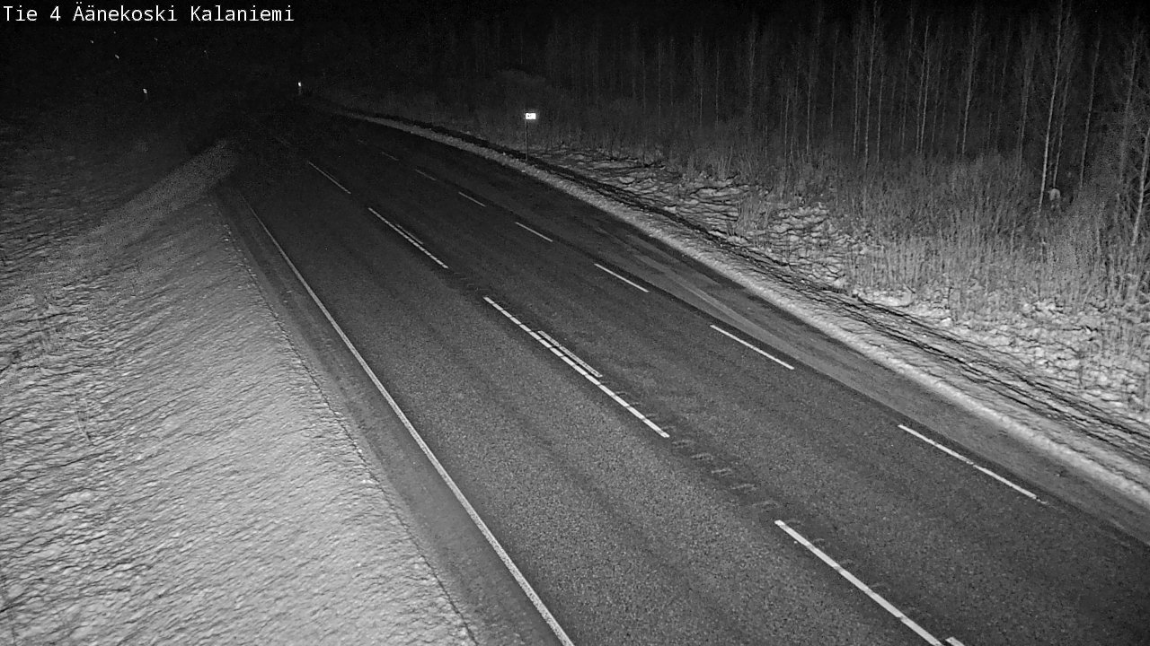 Weather Camera Image Väg 4  Äänekoski, Kalaniemi, Äänekoski, Keski-Suomi
