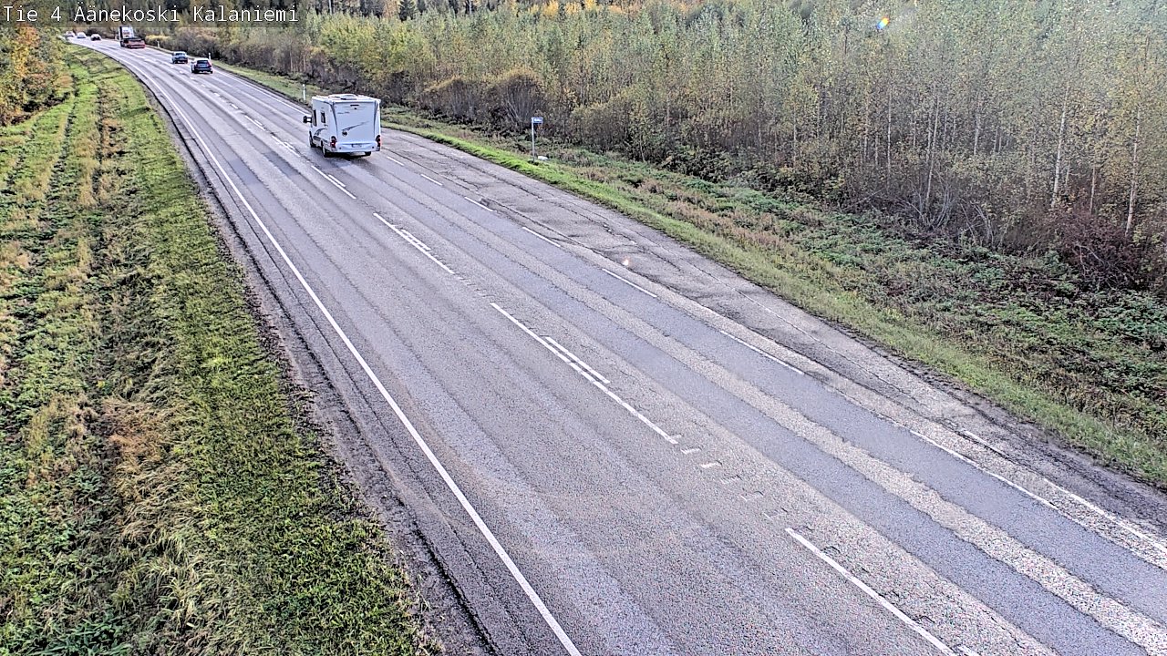 Weather Camera Image Road 4  Äänekoski, Kalaniemi, Äänekoski, Keski-Suomi