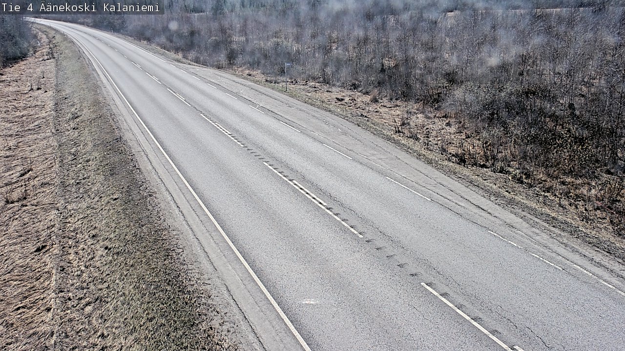 Weather Camera Image Väg 4  Äänekoski, Kalaniemi, Äänekoski, Keski-Suomi